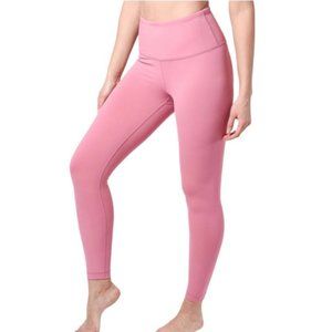 90 Degree by Reflex Pink High Waist Leggings